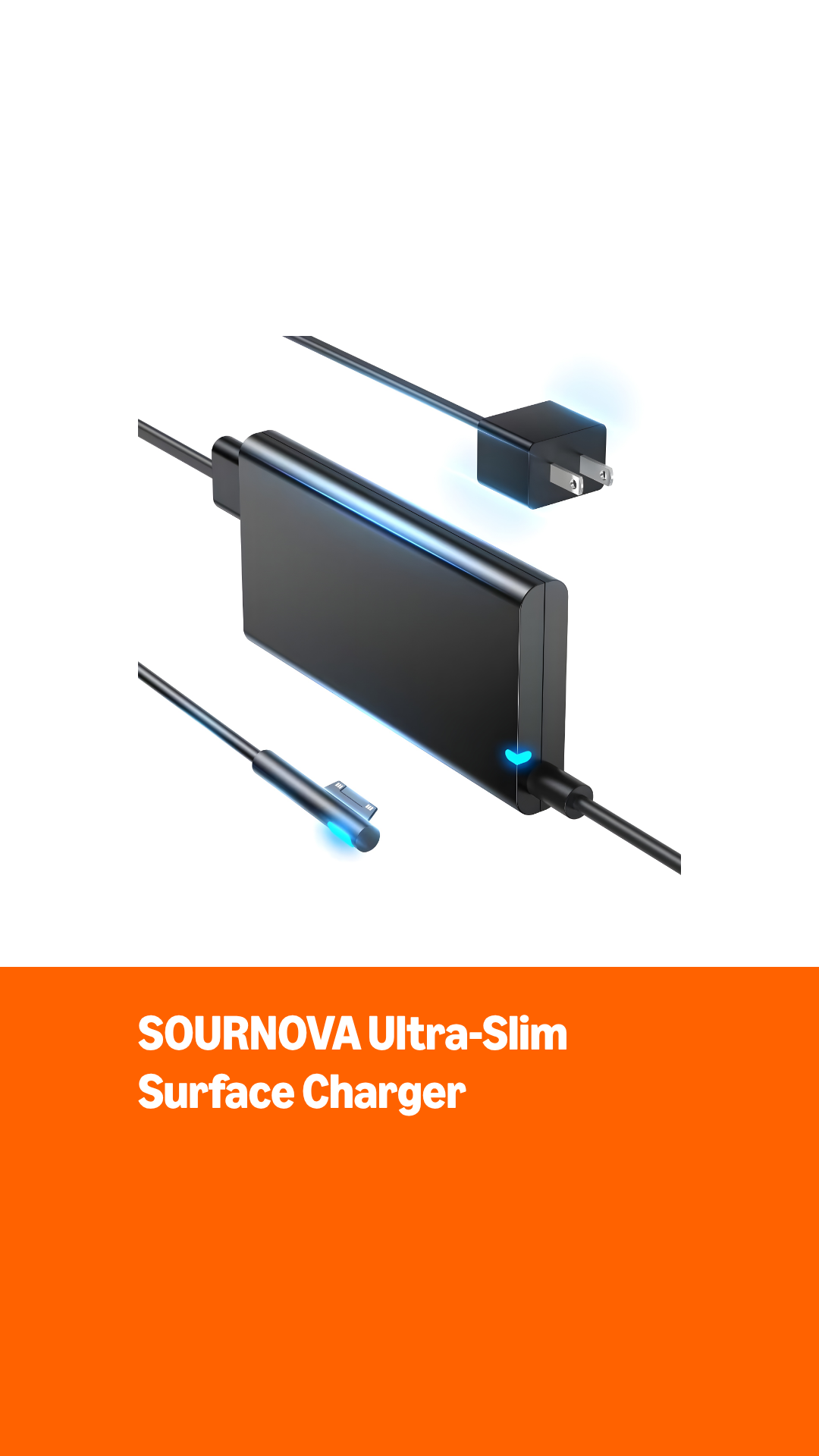 Amazon.com: Surface Pro Charger for Microsoft Surface Pro 9, 8, 7+